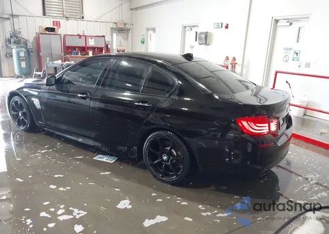 2013 BMW 550I xDrive z USA, uszkodzony, nr VIN WBAFU9C56DDY70471